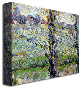 'View of Arles' Canvas Art by Vincent van Gogh