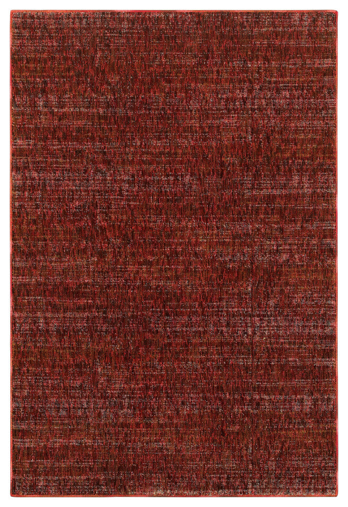 Aegina Antiquities Red/Rust Area Rug, 6'7"x9'6"