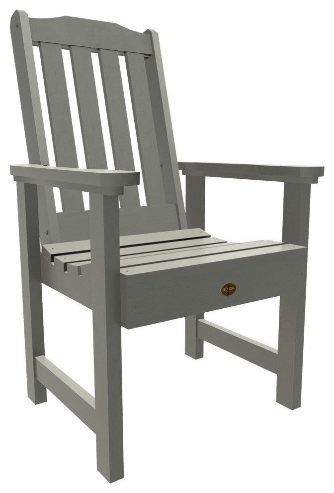 Springville Dining Arm Chair, Coastal Teak
