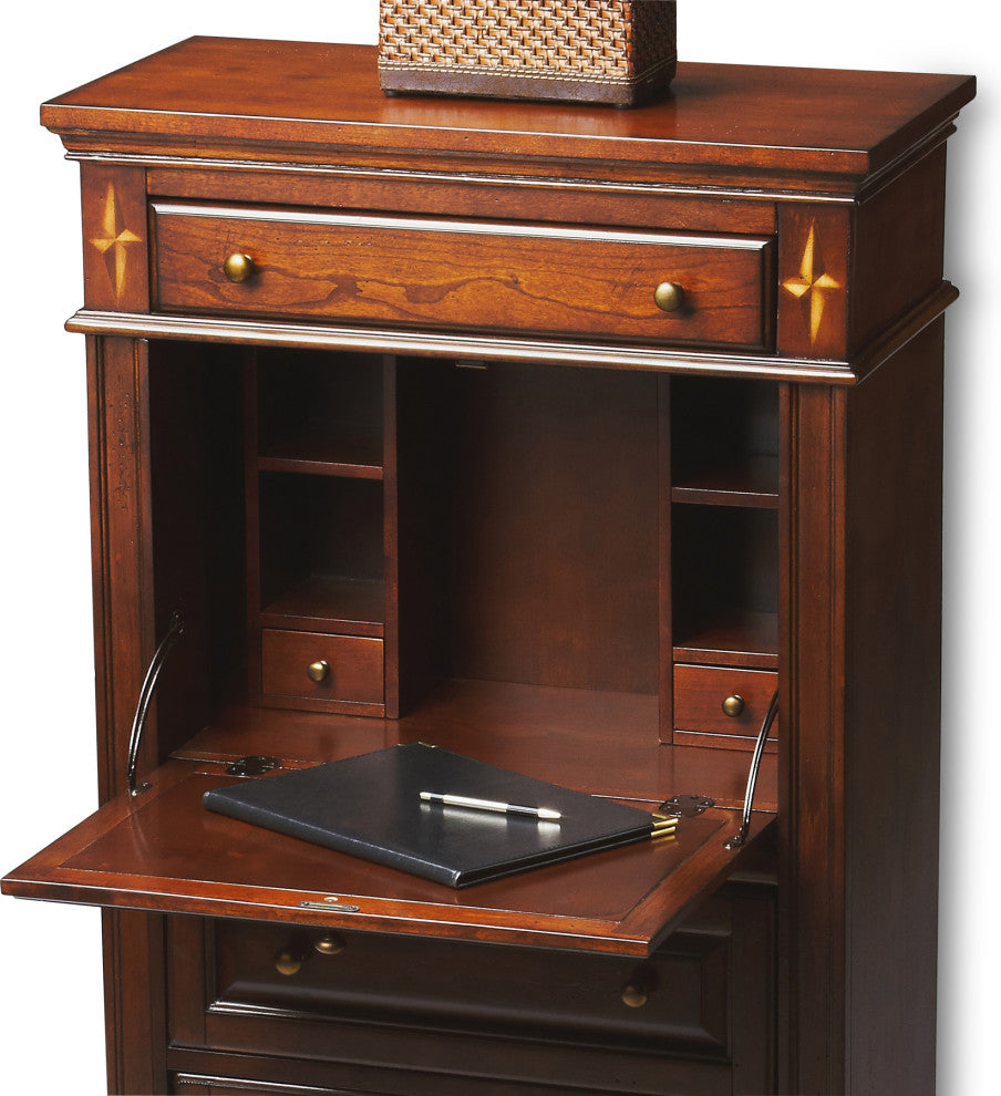 Wordsworth Secretary - Dark Brown