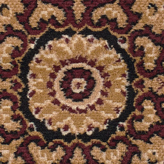Dallas Floral Kirman Rug, Burgundy (851-10134), 2'3"x7'2"