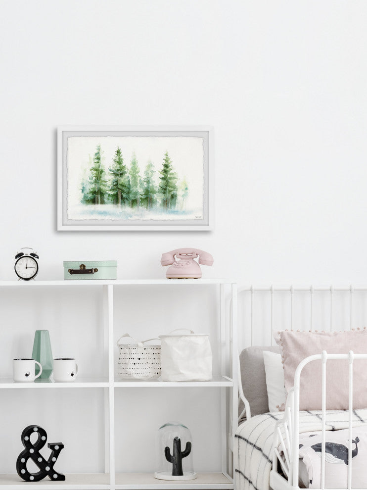 "Amongst the Trees" Framed Painting Print, 36x24