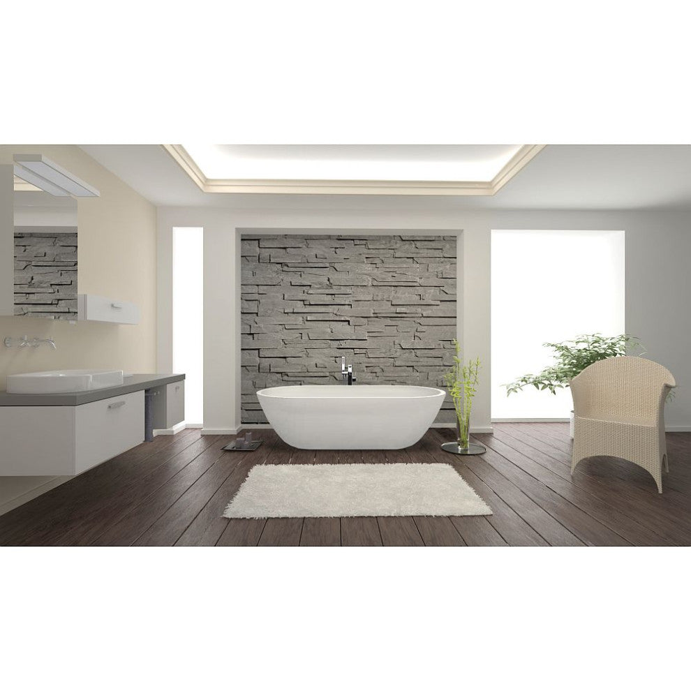 Transolid Pure, White, 32"x63"x21"