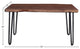 Organic Dining Table, Brown