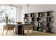 Settho High Modern Grey Display Shelves