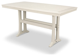 POLYWOOD Nautical Trestle Counter Table