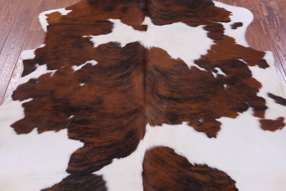 Natural Cowhide Rug 6' 5" X 6' 0" C1785