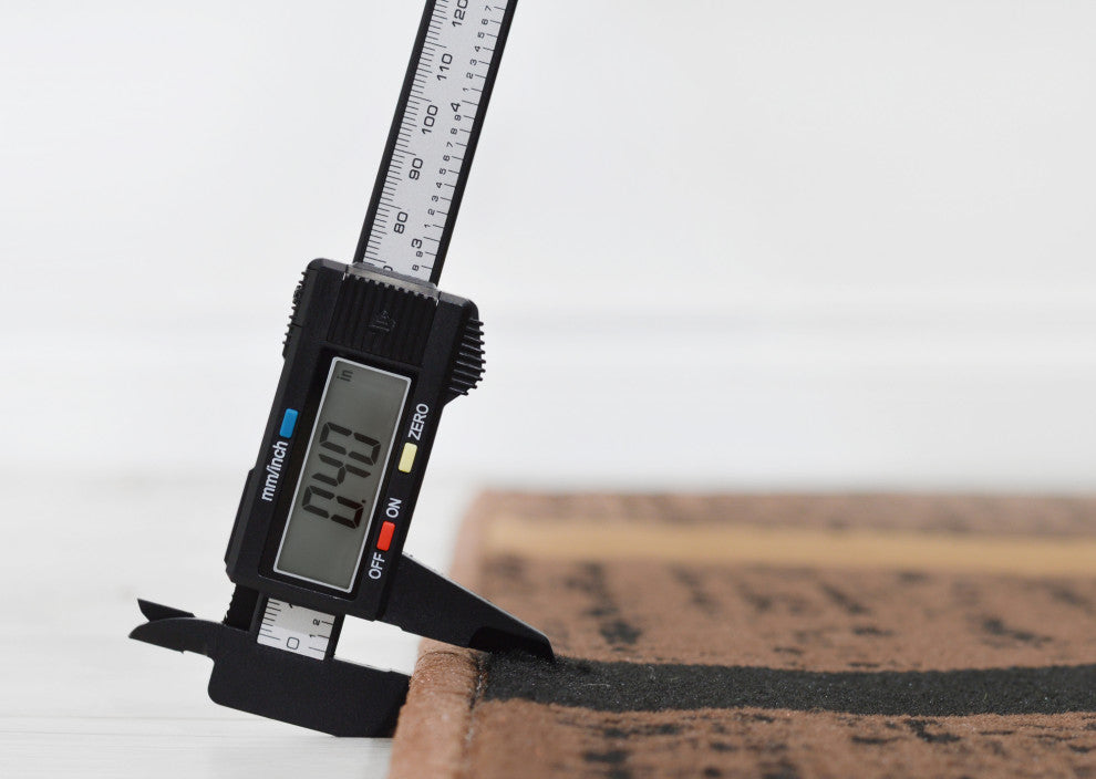 Modern Runner, Chocolate, 7'0"x5'2"