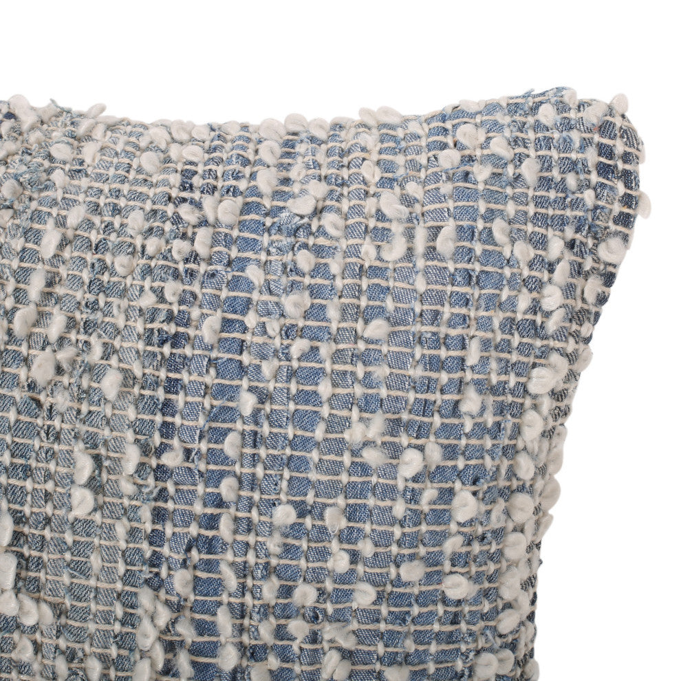 Samona Modern Handcrafted Fabric  Pillow Cover, Set of 2
