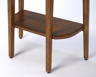 Butler Wendell Console Table, Olive Ash Burl