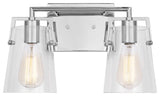Crofton 2 Light Bath, Chrome