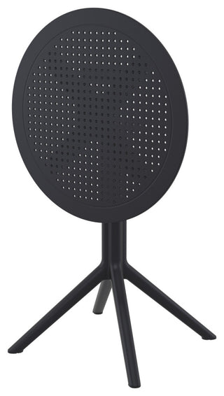 Sky Round Folding Table 24" Black