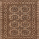 Ahgly Company Indoor Square Traditional Area Rugs, 3' Square