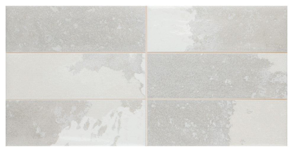 Kings Tradition Brick Porcelain Wall Tile Sample, Gray