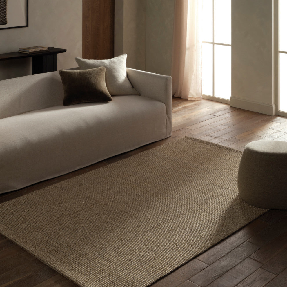 Jaipur Living Laney BHN02 Handmade Solid Tan Area Rug, 8'6"x11'6"