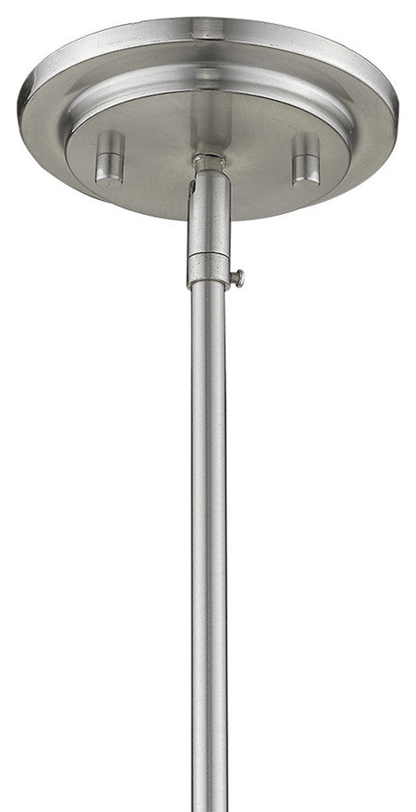 Kassian 1-Light Satin Nickel Pendant