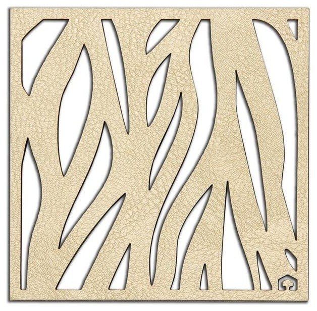 Double-Sided Foliage Coasters Set of 4