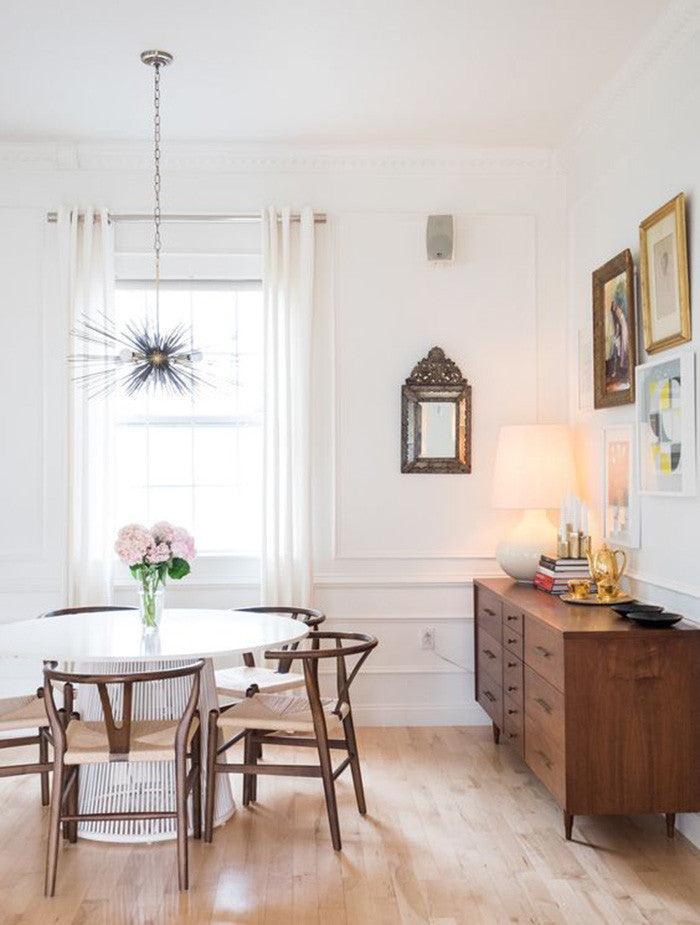 Modern Dining Chairs Solid Wood Armchairs Handmade Assembled Chair Set of 2, Espresso, Armchair