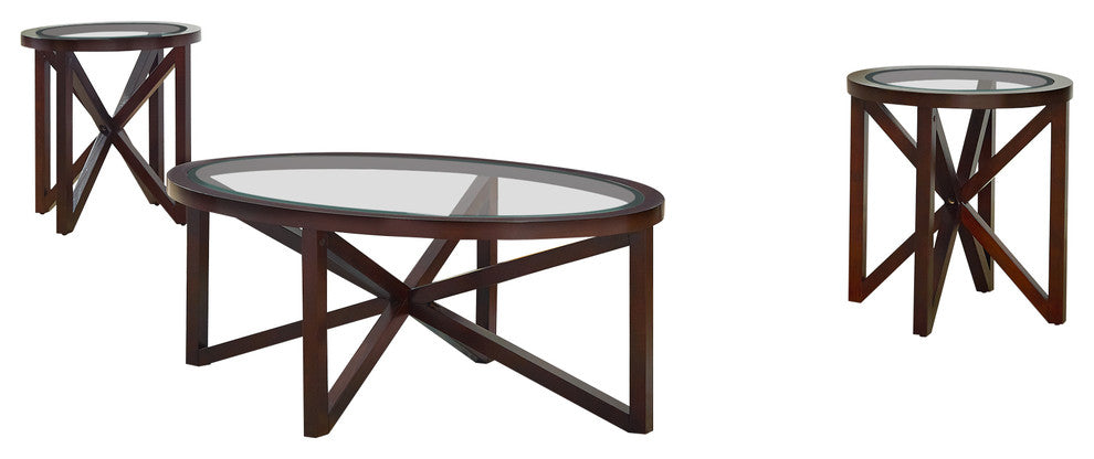 Picket House Furnishings Trinity 3-Piece Occasional Table Set