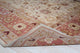 Red Classic Oriental Tabriz Area Rug