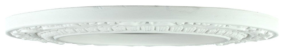 Spot Light Trim Medallions 6" ID White Urethane Pack of 5 Renovators Supply