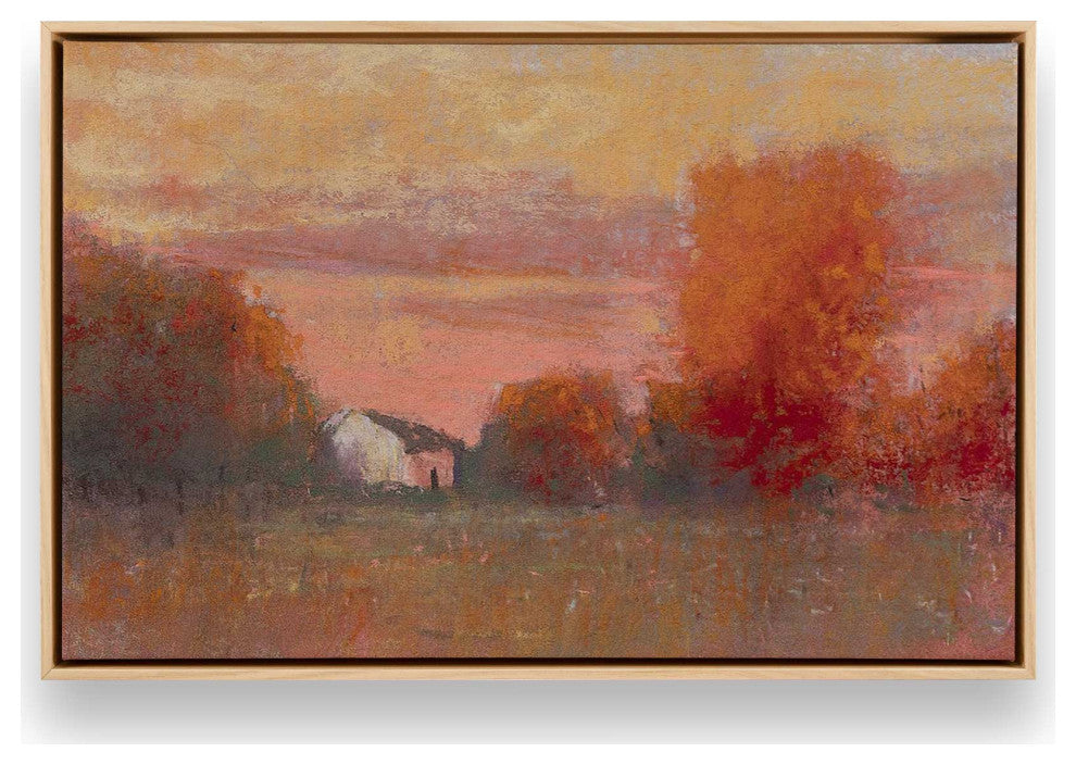 "Tangerine Skies" - A Sunset's Warm Embrace