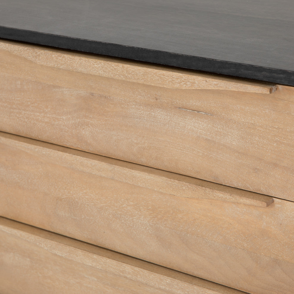 Sydney Tall Dresser, Black Wash