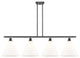 Innovations 516-4I-OB-GBC-121-LED 4 Light Island Light, Oil Rubbed Bronze