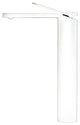 Pro Tall bathroom sink faucet. Vessel sink faucet. Tall Basin Tap, Matte White