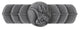 Cockatoo Pull Antique Brass Horizontal, Left Side, Antique Pewter, Right