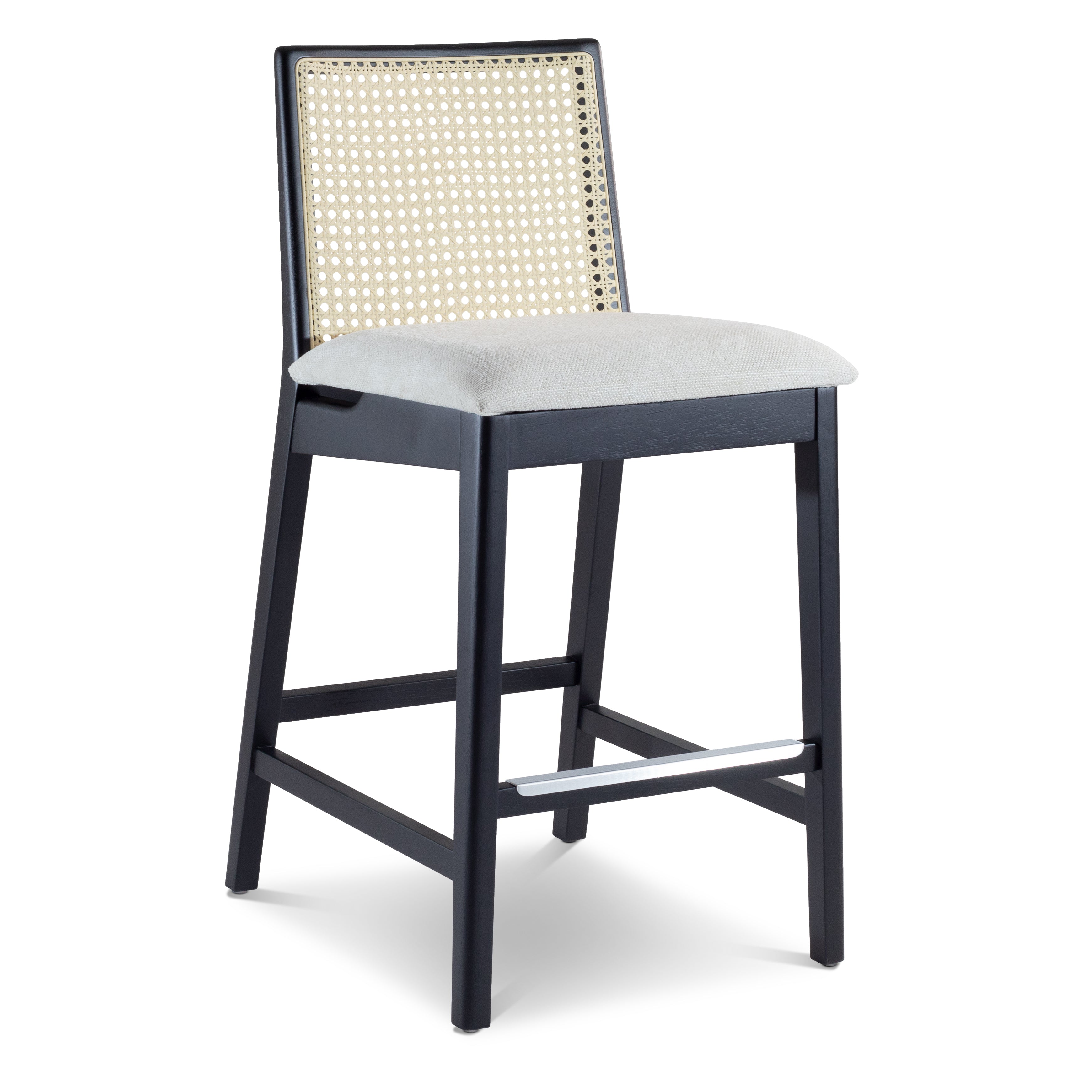 Nardia Counter Stool, Harvest Natural, Ebano, Natural