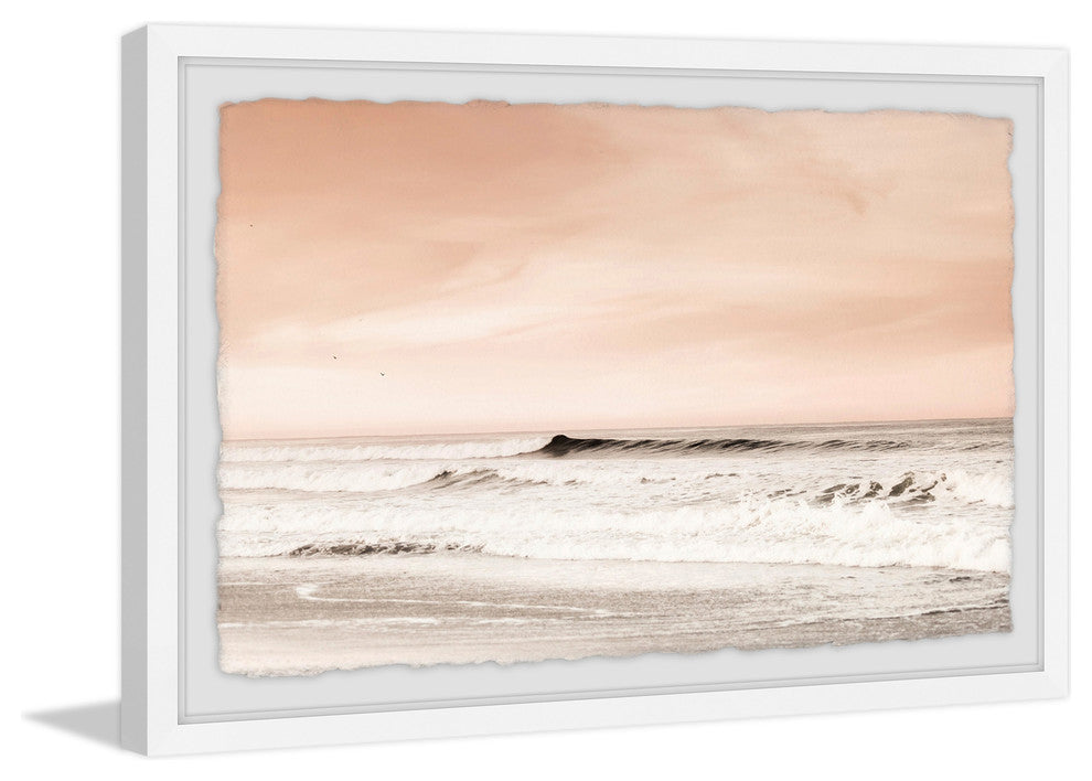 "Feathered Dawn" Framed Painting Print, 18"x12"