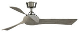 Fanimation Wrap Custom-KIT-52 Wrap Custom 52" 3 Blade Indoor / - Brushed Nickel