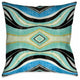 Lucid Swirls Outdoor Decorative Pillow, 18"x18"