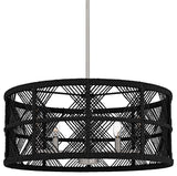 Quoizel AXF2822 Axford 5 Light 22"W Taper Candle Pendant / - Antique Nickel