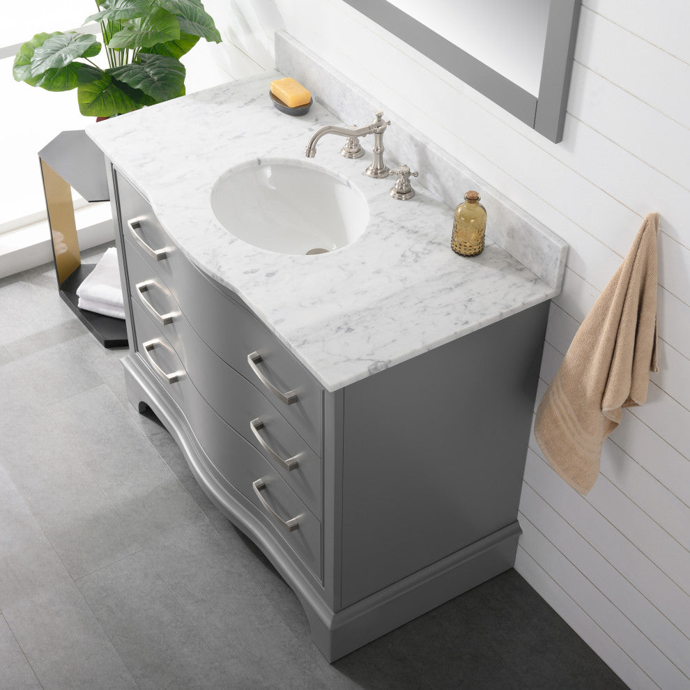 Monroe 42" Bathroom Vanity, Gray