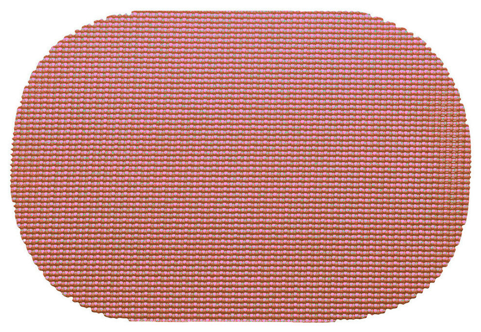 Fishnet Orchid Oval Placemat Dz