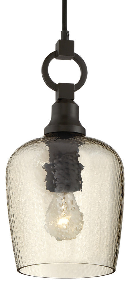 Quoizel CKKD1507 Kendrick 1 Light 7"W Mini Pendant - Western Bronze