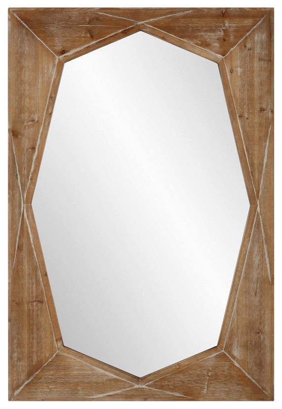Uttermost Marquise Natural Wood Mirror