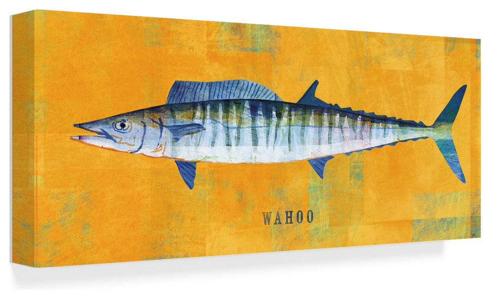 John W. Golden 'Wahoo' Canvas Art, 47"x20"