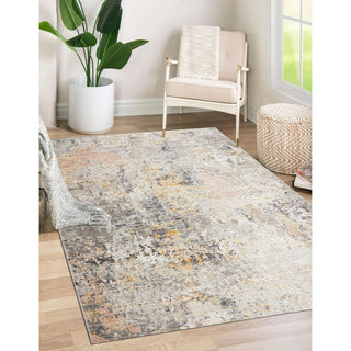 Umbria Abstract Area Rug - Multi, 5'3"x7'10"