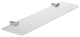 Essence Series Glass Shelf In Brushed Nickel