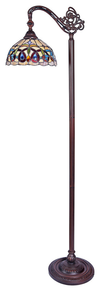 Serenity 1-Light Reading Floor Lamp 11"