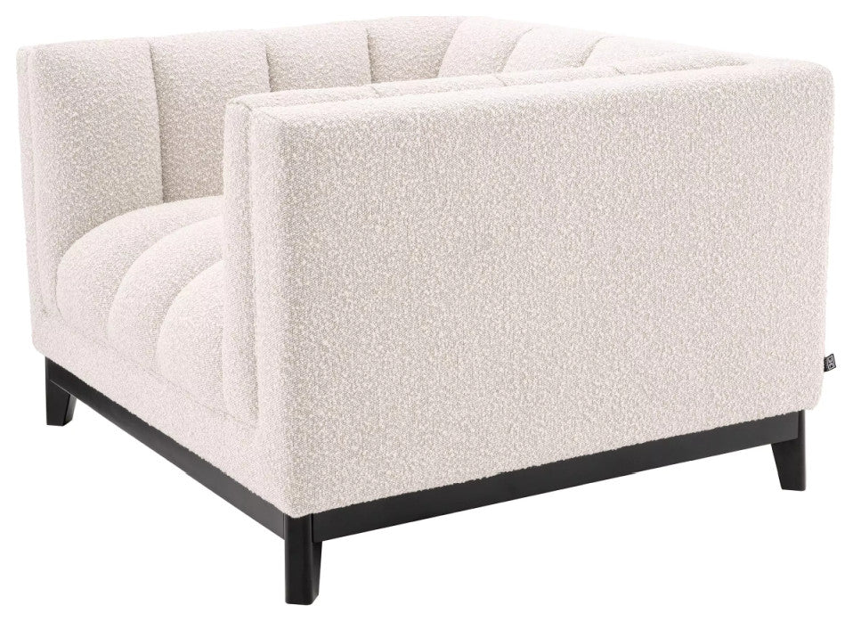 Channel Stitched Modern Chair | Eichholtz Ditmar