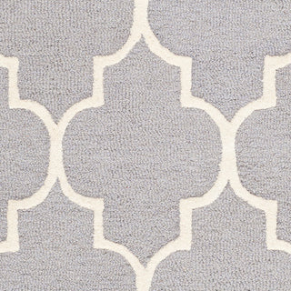 Safavieh Cambridge Cam134D Silver, Ivory Area Rug, 7'6" X 9'6"