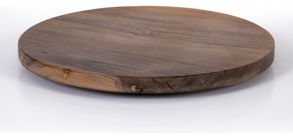 Lupe Lazy Susan-Ochre