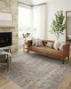 Angela Rose x Loloi Blake Ocean / Mocha 2'-7" x 13' Runner Rug