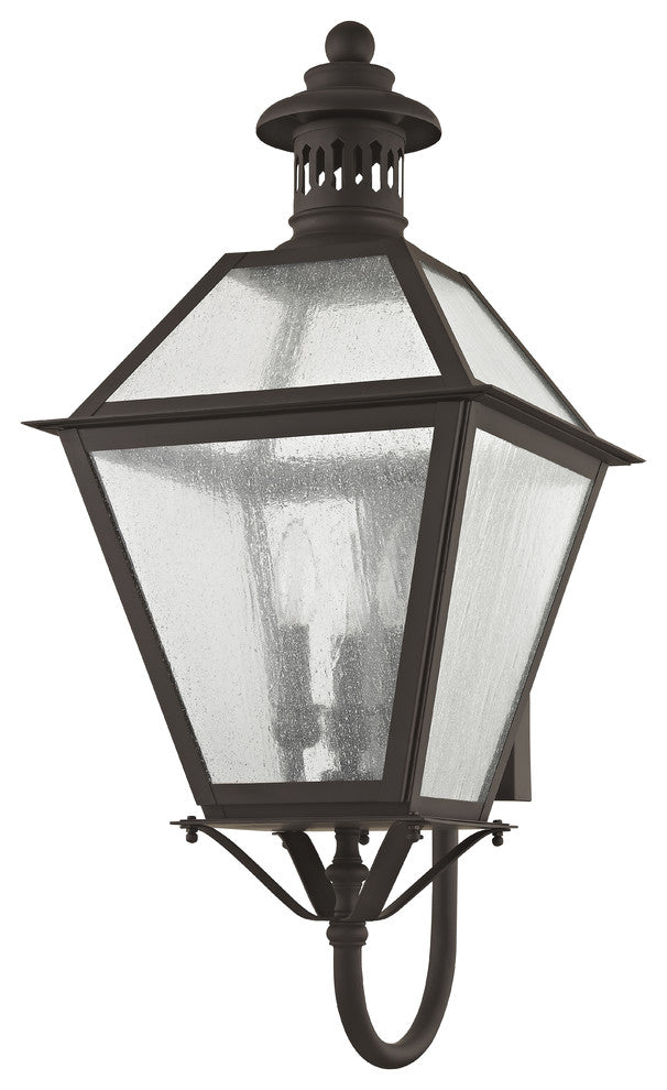 Waldwick Outdoor Wall Lantern, Bronze