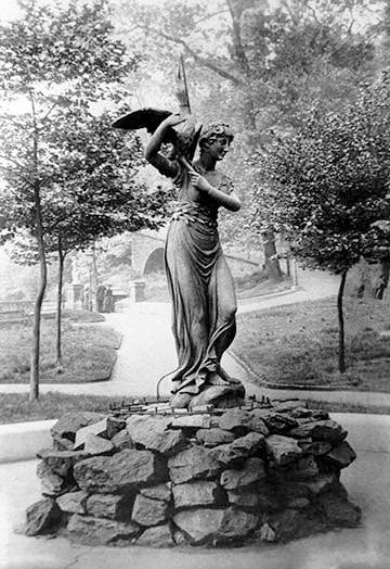 Statue, Philadelphia, PA - Fine Art Giclee Print 24" x 36"