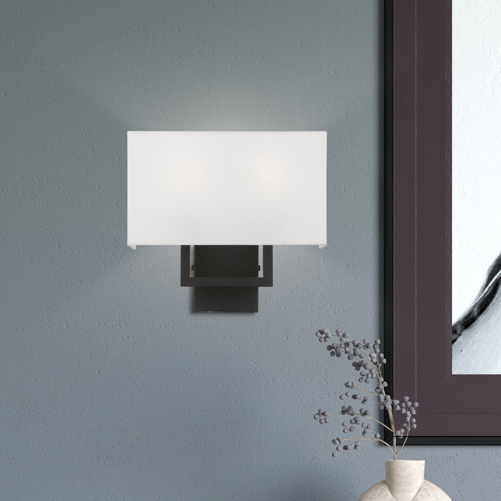 Pierson 2 Light Black ADA Sconce